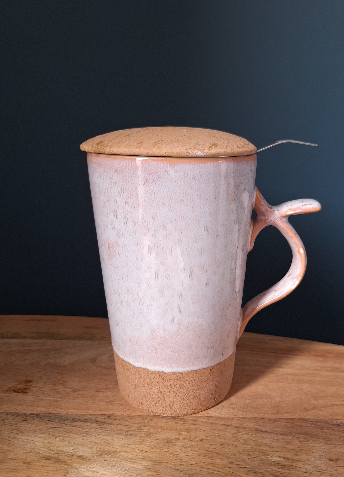 Kruiden thee mok 'Marlin' (Aardetint)