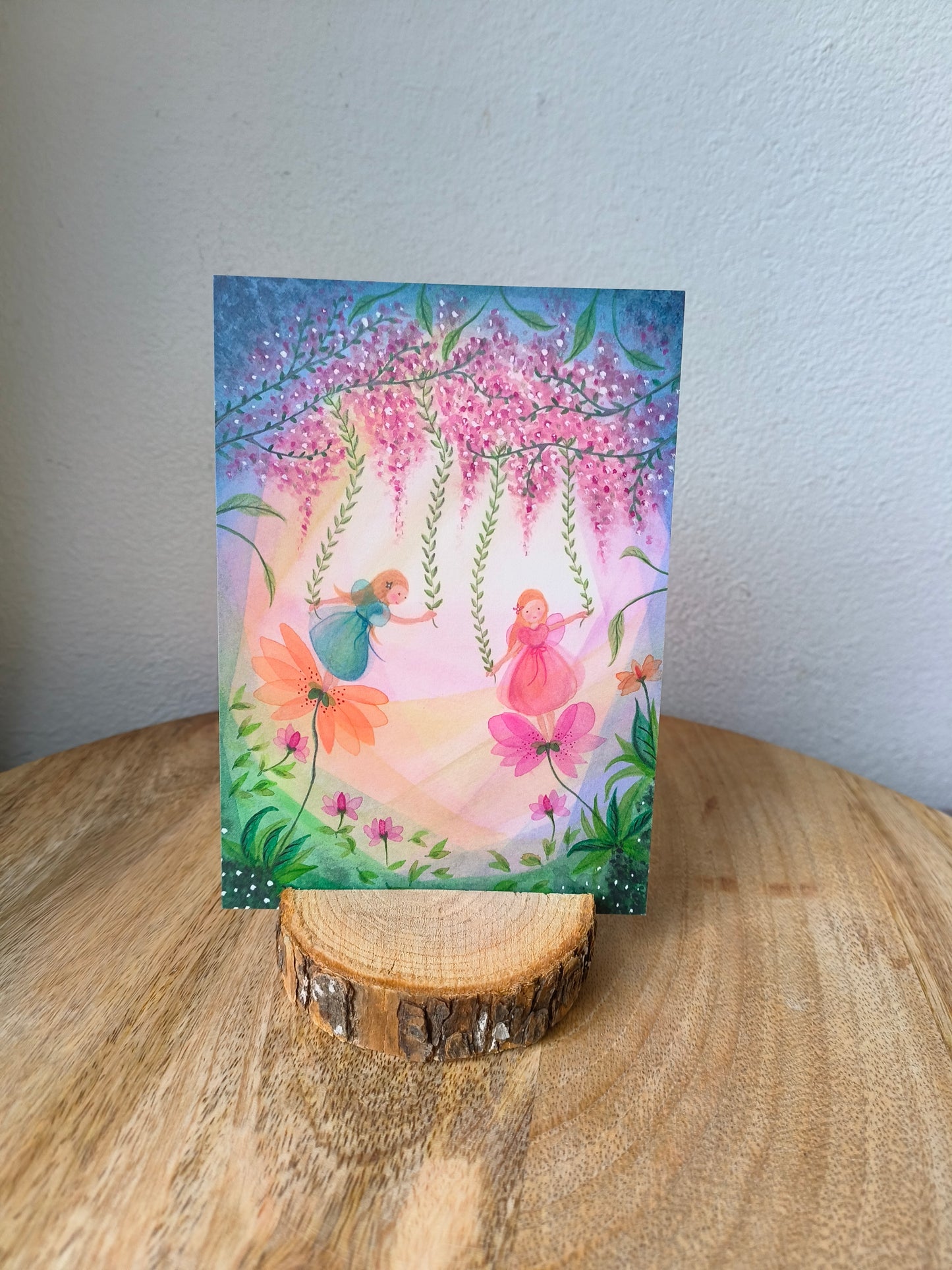 Fairies with flowers