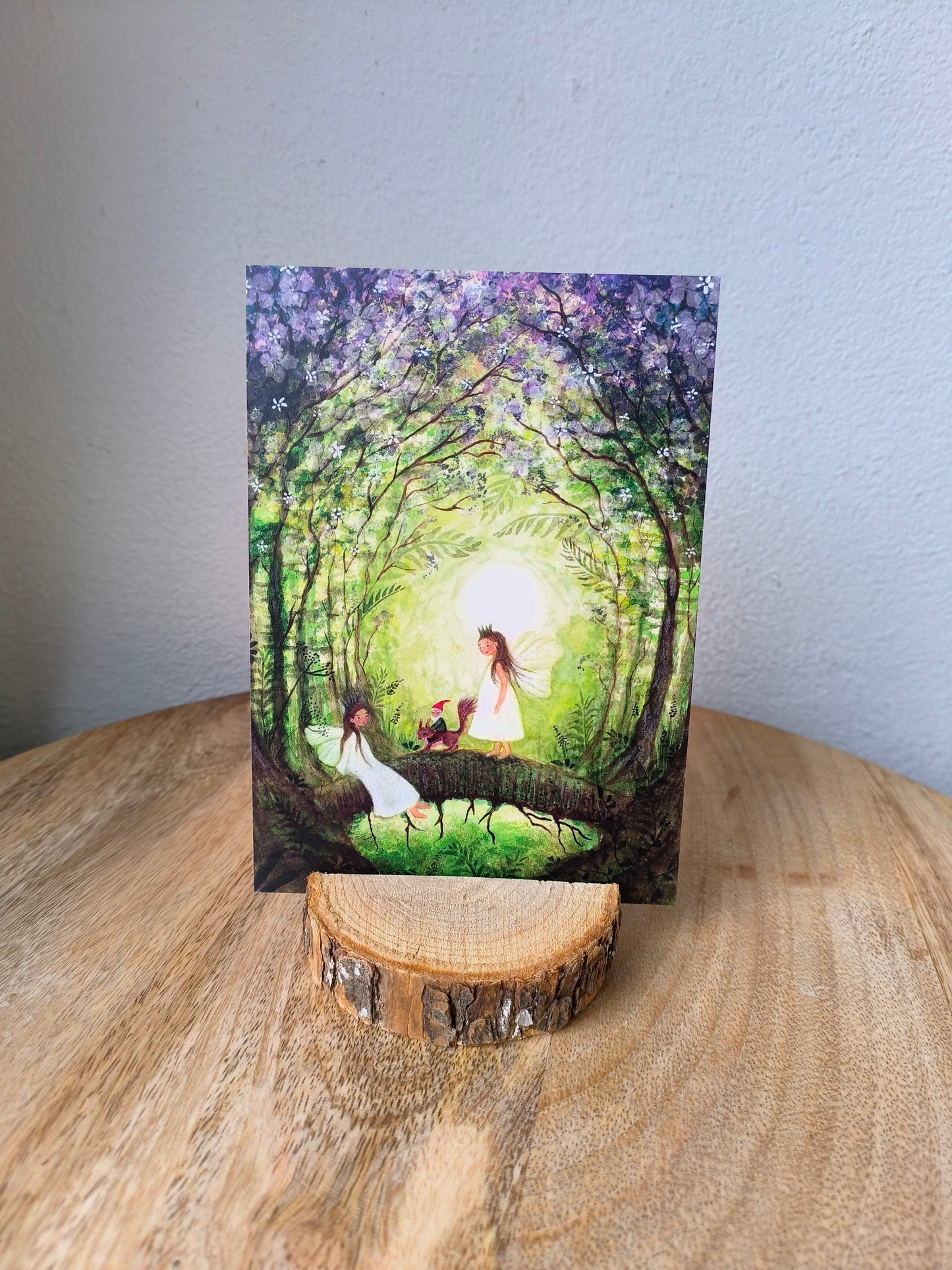 Fairies with squirrel