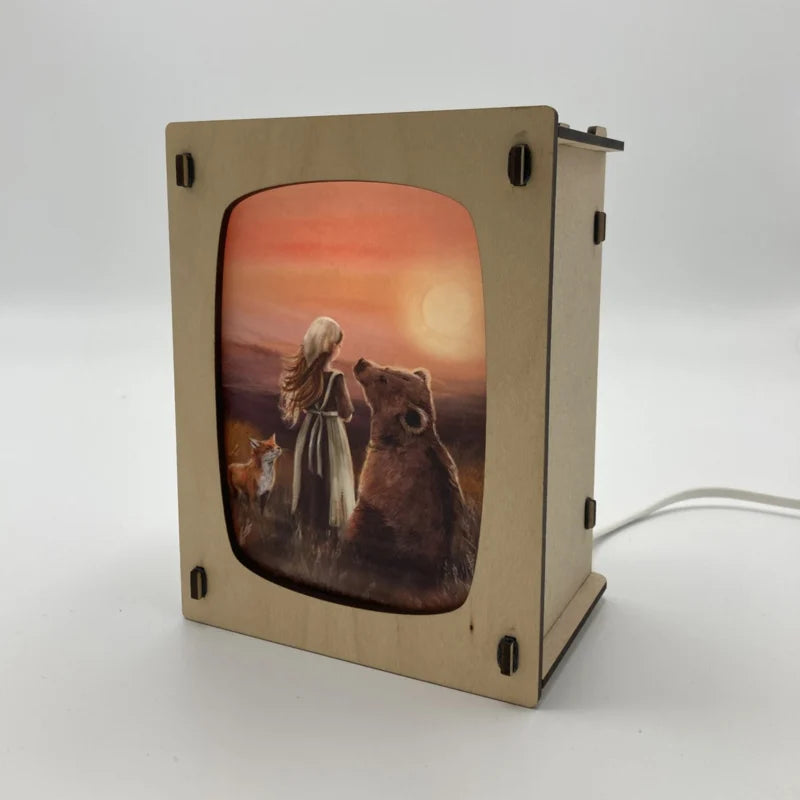 Kaartenlamp basic - Maple