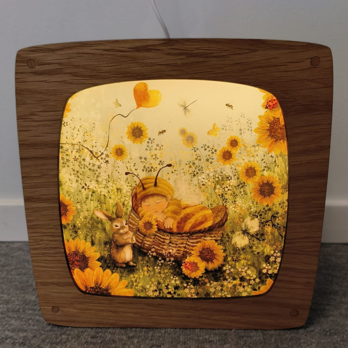 Seizoensplaat ''my little honeybee''