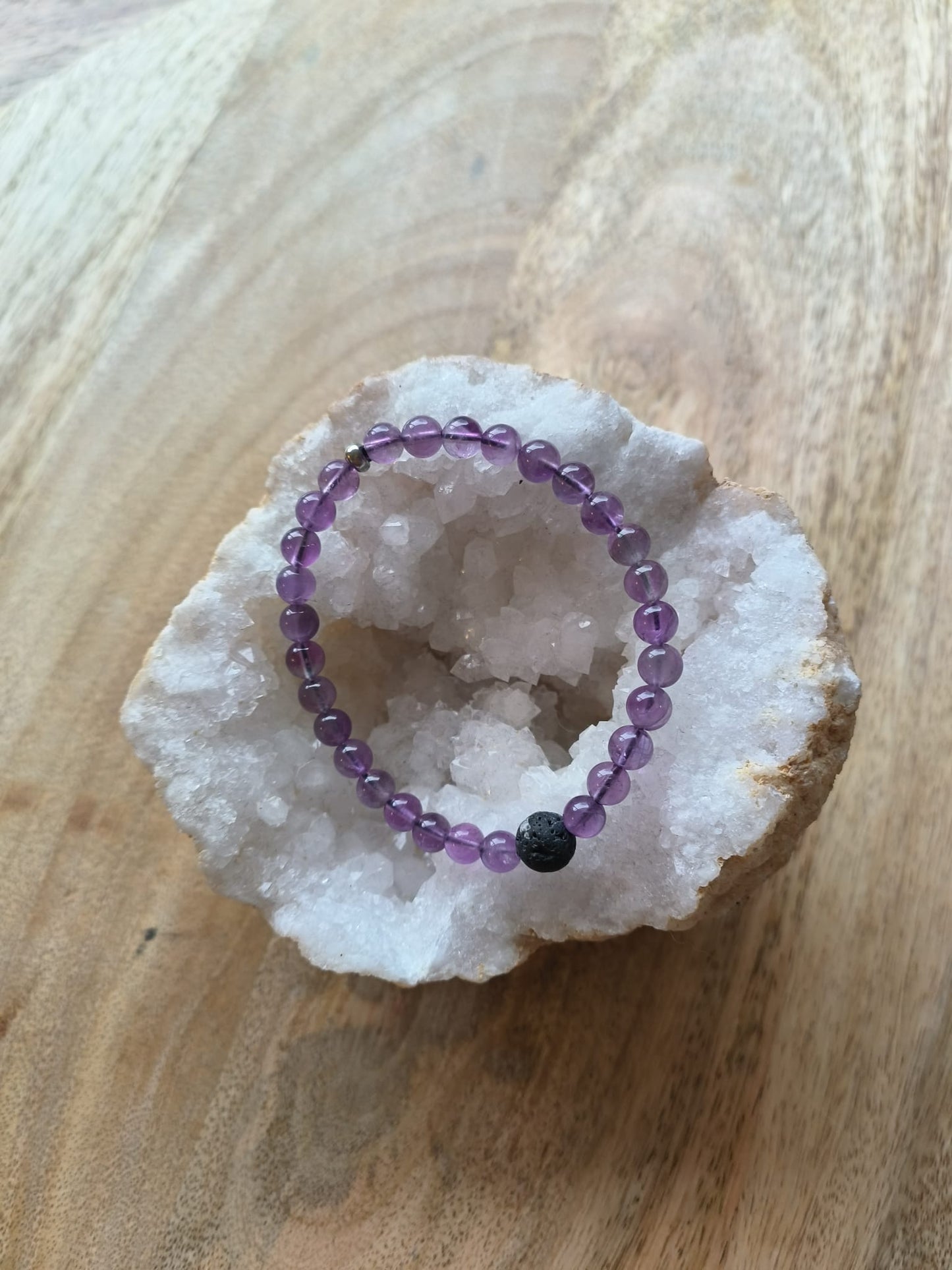 Diffuser armband - Amethist