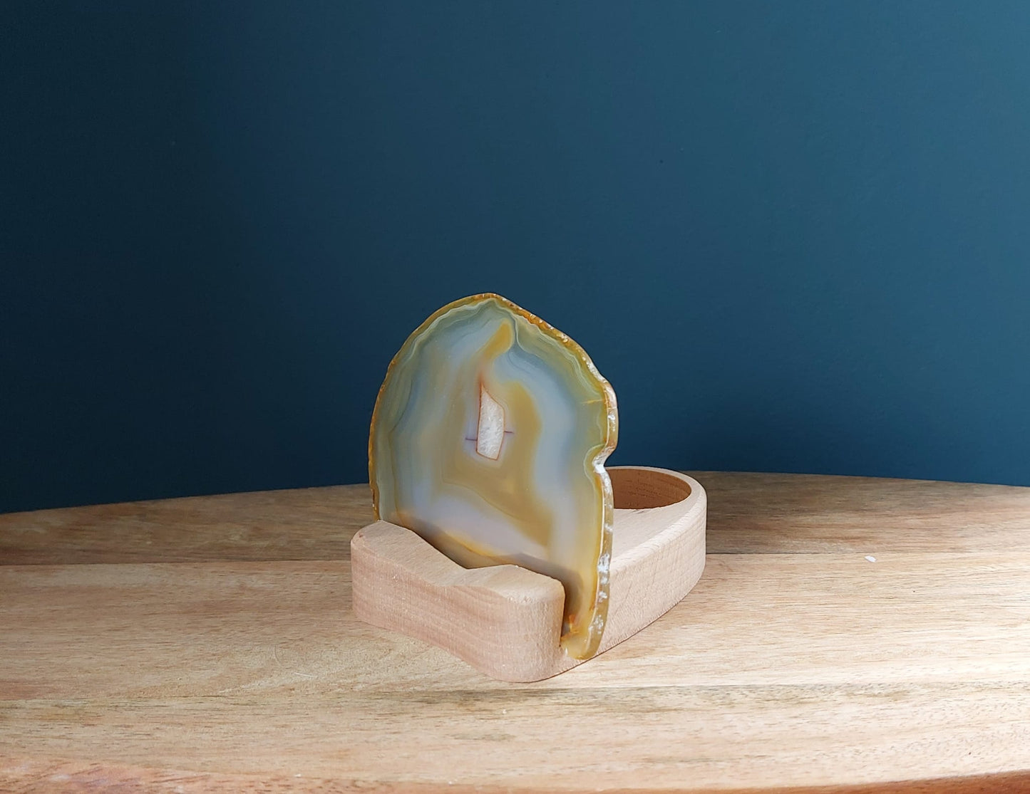 Agaat waxinelichthouder G