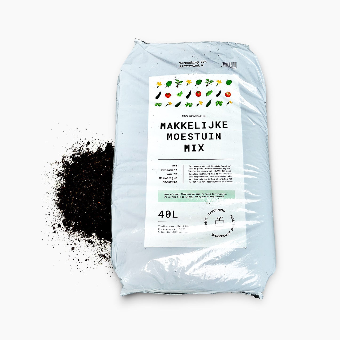 Makkelijk moestuinmix 40L (alleen afhalen!!)