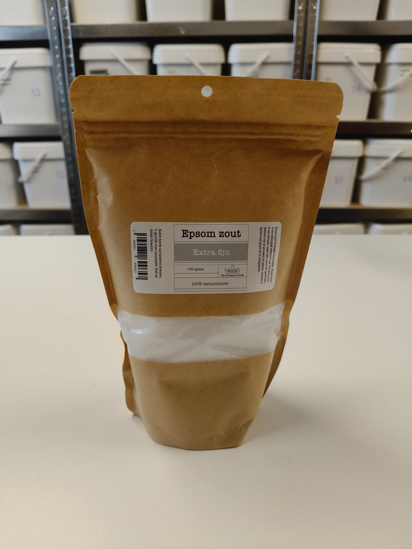 Epsom zout (kapotte zak)