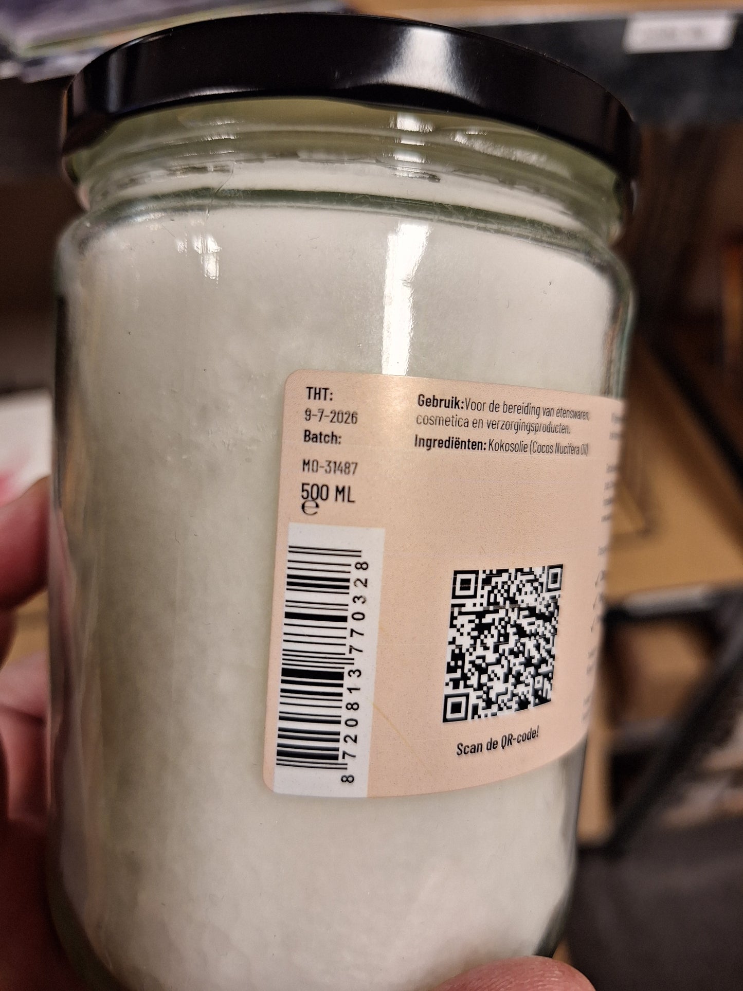 Kokosolie THT 9-7-2026