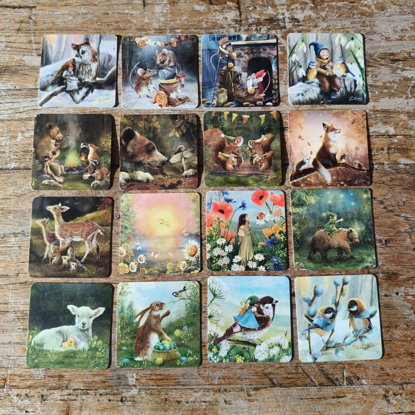 Petit prints - 16 seizoens kaartjes