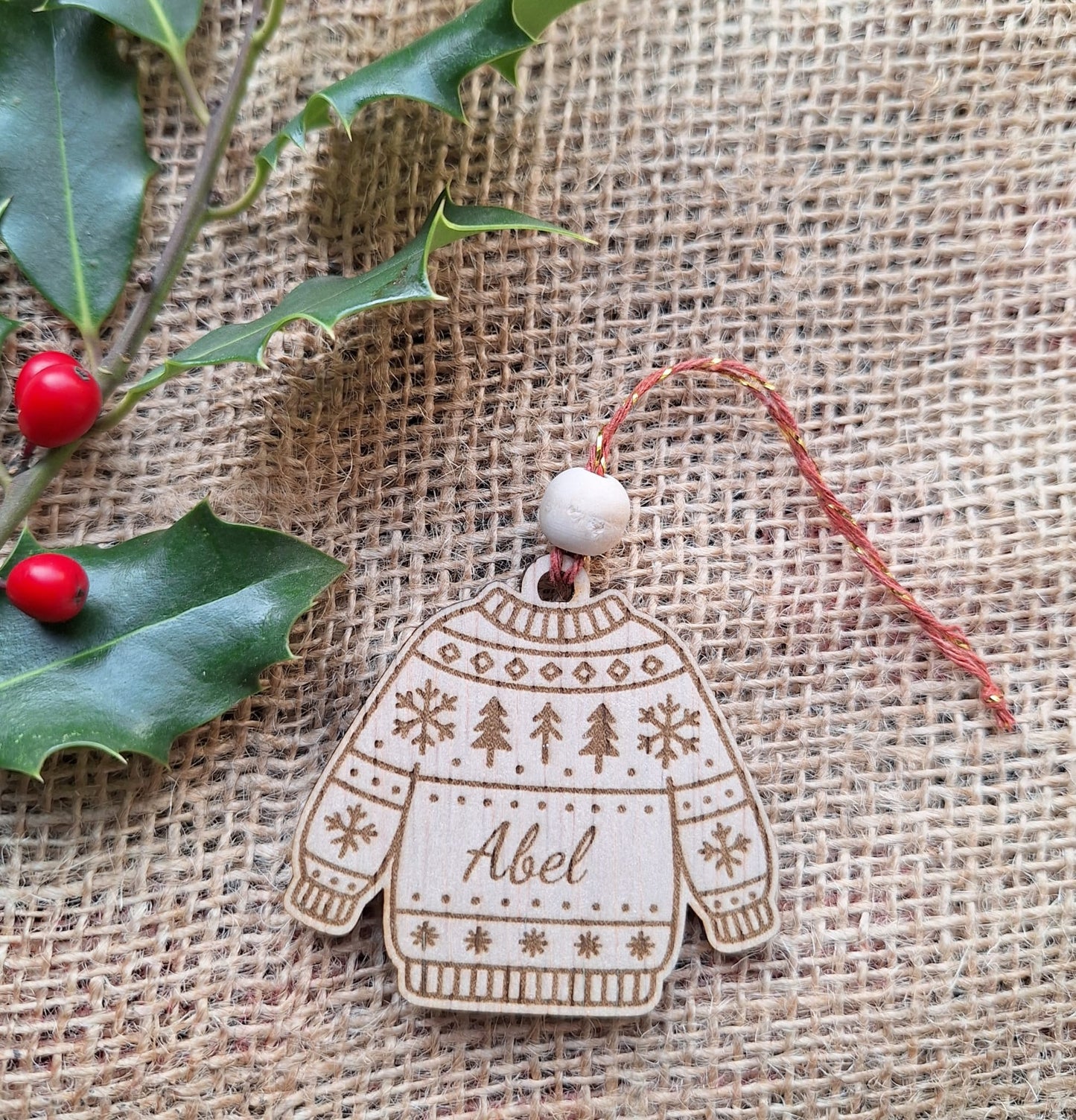 Kerstornament Trui Kerstboom