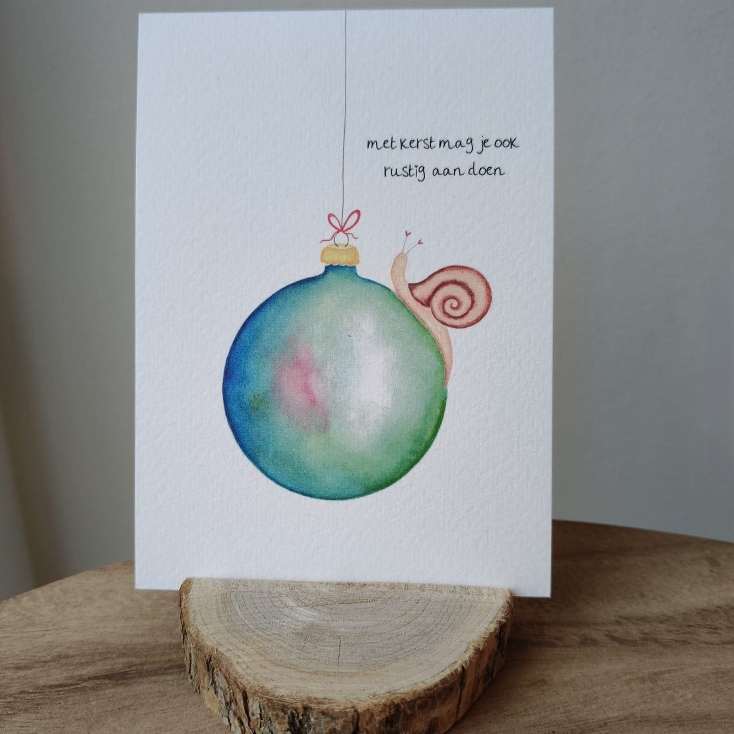 Met kerst mag je ook rustig aan doen