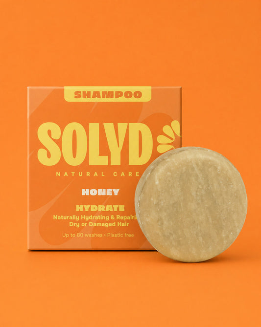 Shampoo bar honey