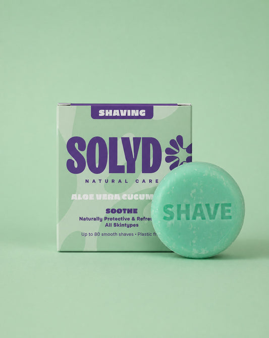Shaving bar aloe vera cucumber