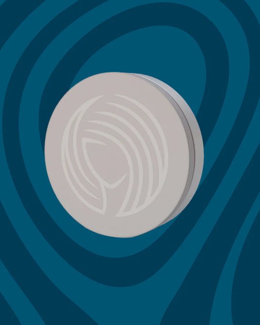 Travel tin silver