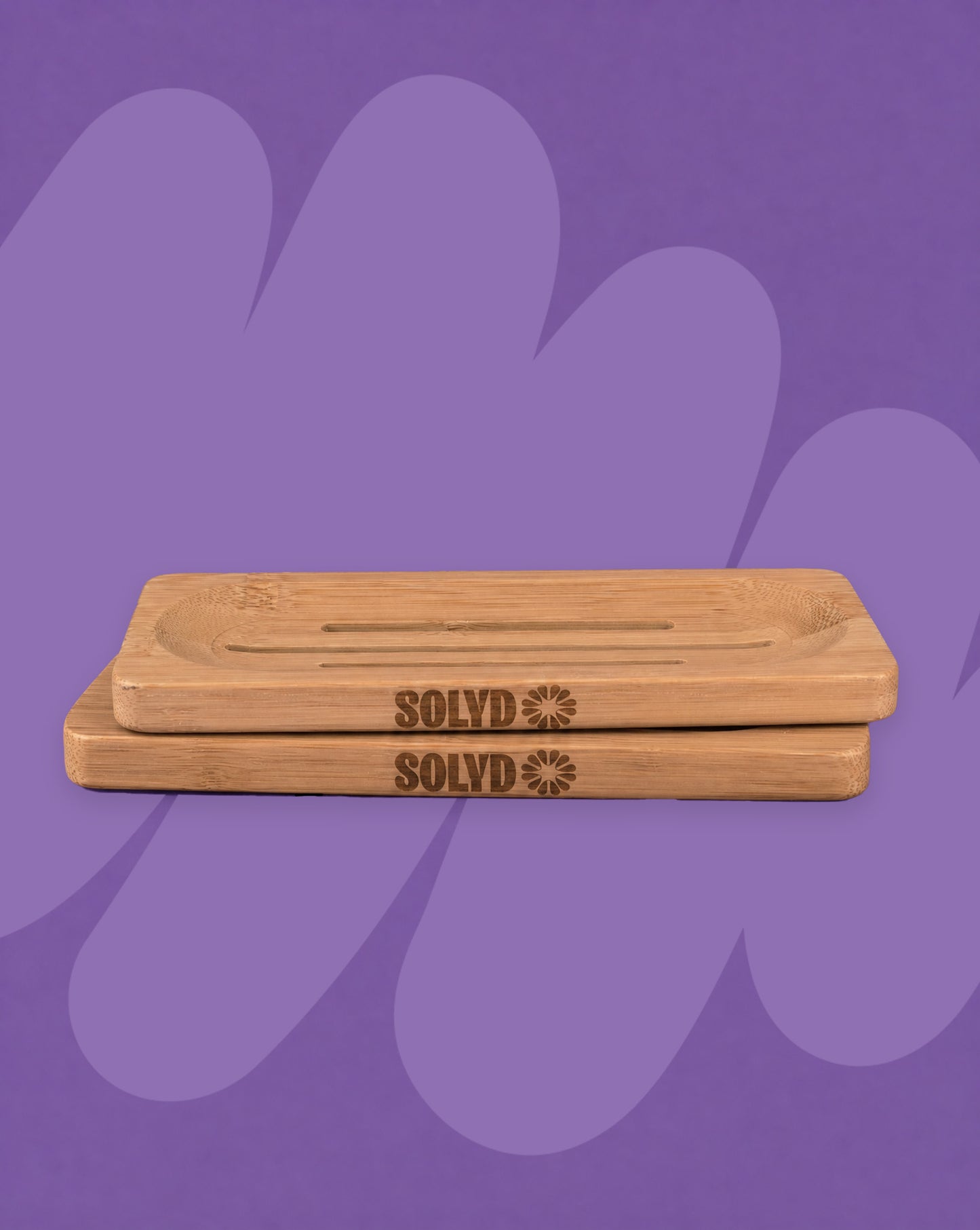 Bamboo bar holder triple
