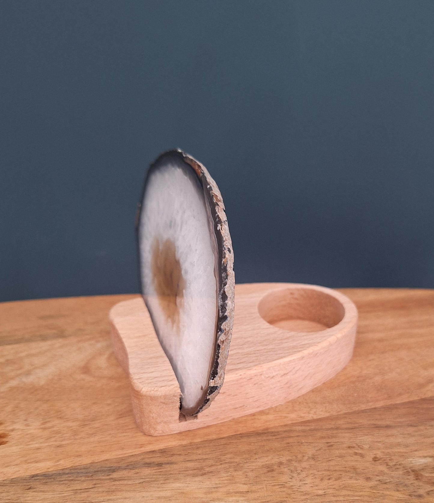 Agaat waxinelichthouder D