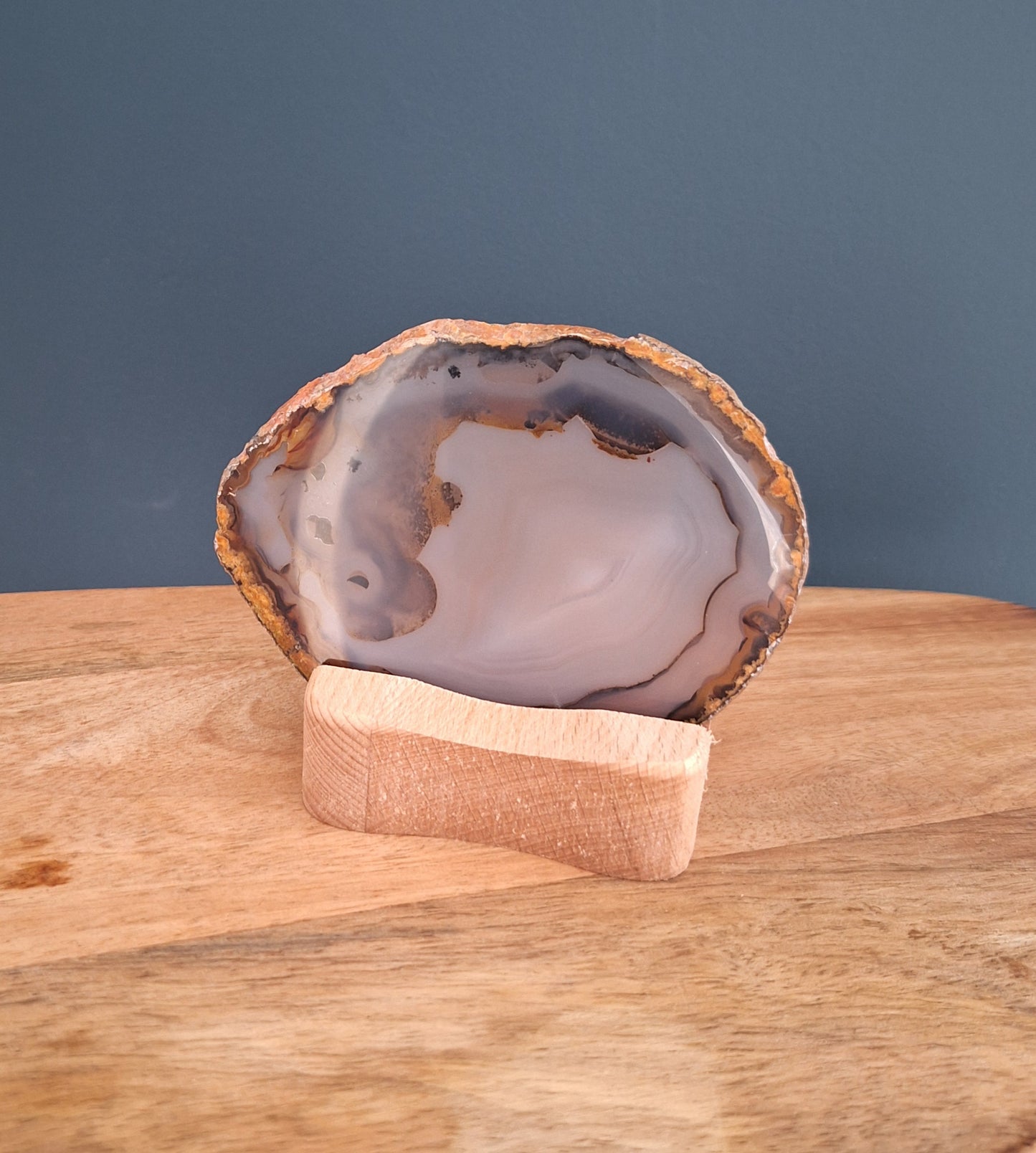 Agaat waxinelichthouder H